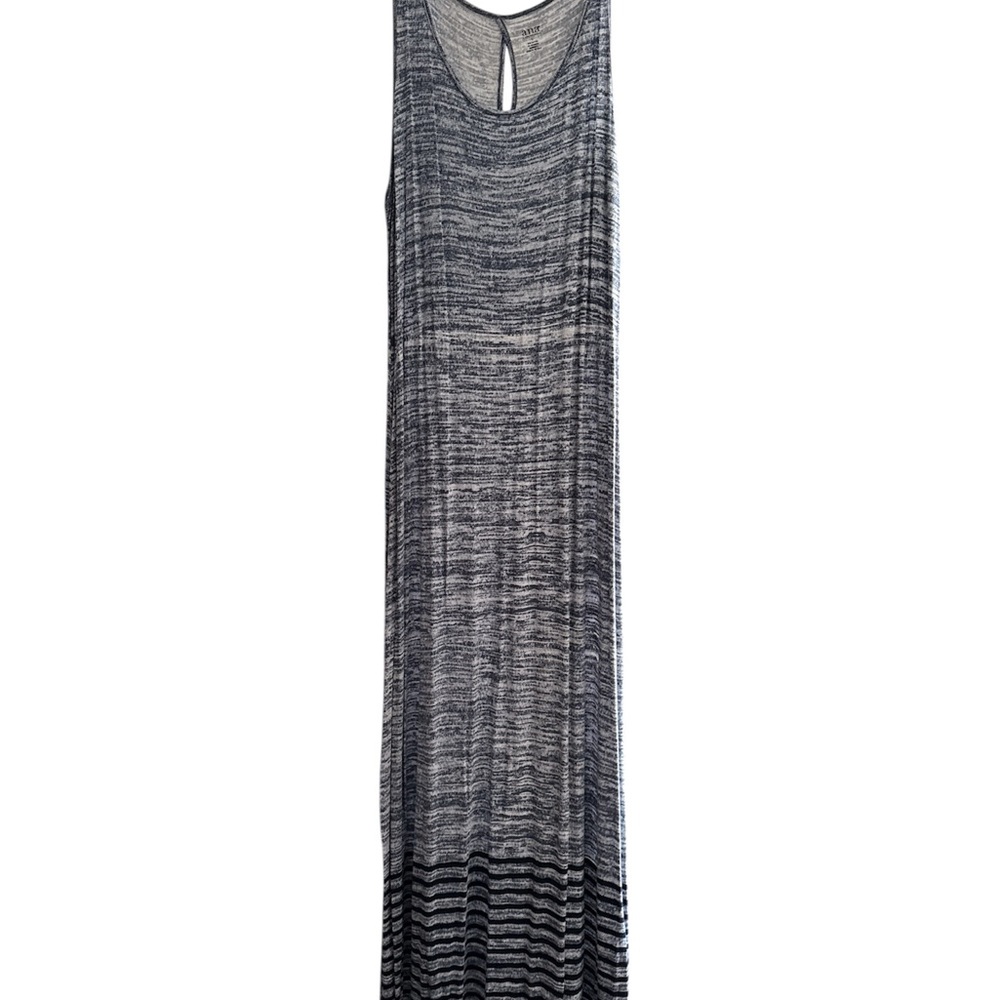 a.n.a Blue Sleeveless Scoop Neck Maxi Sundress